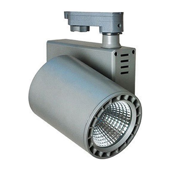 girard sudron Projecteur led blanc sur rail Jacinto 35W IP20 3150lm 4000K D99x148mm