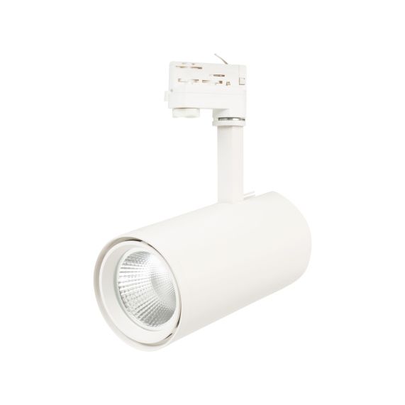 girard sudron Projecteur led sur rail blanc Mimas 30W IP20 2900lm 3000K 110x334mm 130>700mA