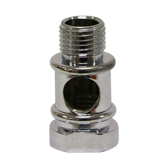 girard sudron Raccord chrome sortie de fil male/femelle 10x1