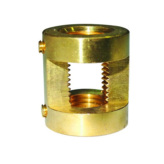 girard sudron Raccord etrier laiton double femelle 10x1 av vis de blocage D18