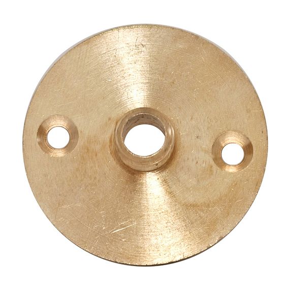 girard sudron RACCORD PLAQUE 2 TR.M.10X1 D.40 LAITON