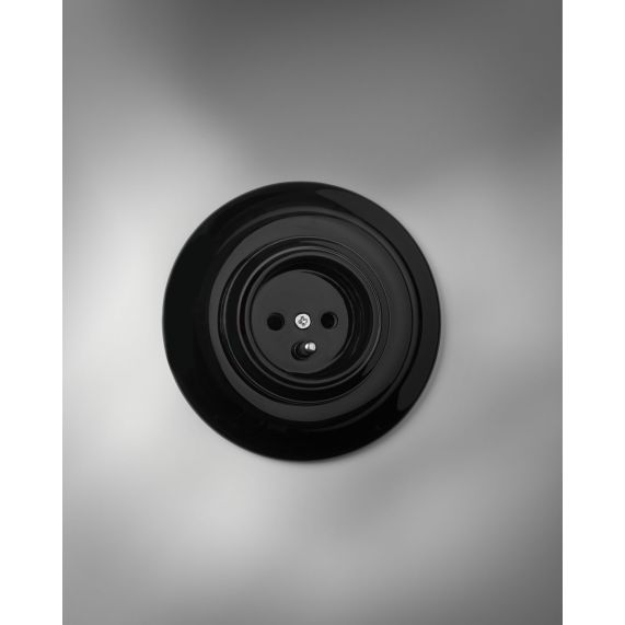 Girard Sudron RETRO-INDUS PRISE AVEC TERRE PORCELAINE NOIRE