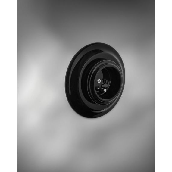 Girard Sudron RETRO-INDUS PRISE AVEC TERRE PORCELAINE NOIRE