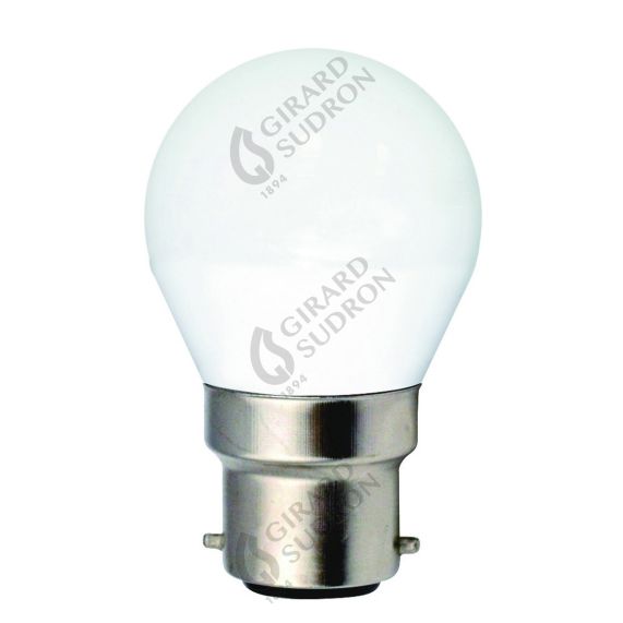 girard sudron Spherique G45 B22 Opaline 330° 5W 410lm 4000K Blister