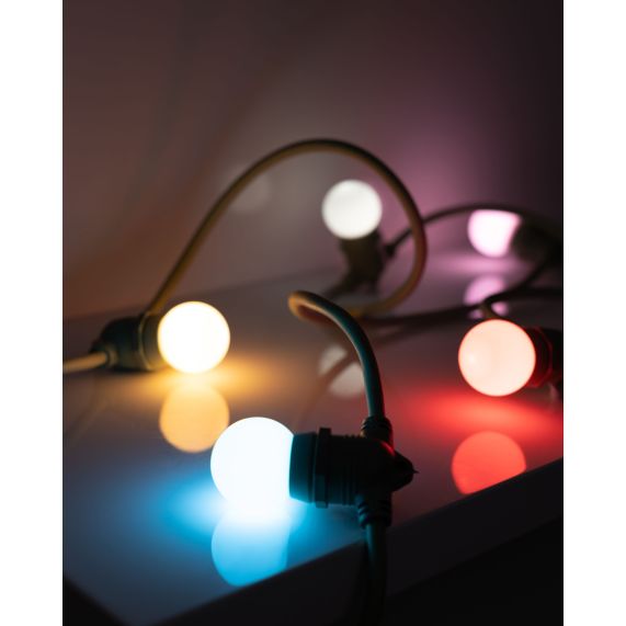 Girard Sudron Spherique G45 E27 Jazz Guinguette 1W Pack De 5 Ampoules