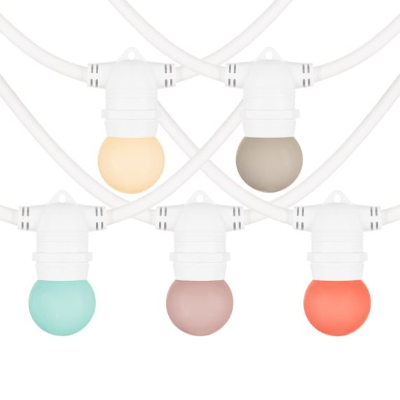 girard sudron Spherique G45 E27 Jazz Guinguette 1W Pack de 5 ampoules