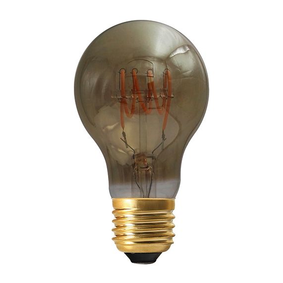 girard sudron Standard A60 E27 Smokey Filament loops 5W 200lm 2000k Dim