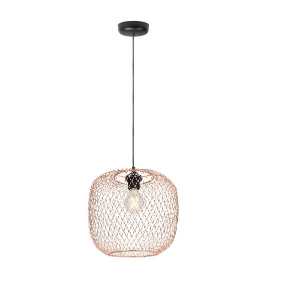 girard sudron Suspension abat-jour metal E27 cuivre Colombe IP20