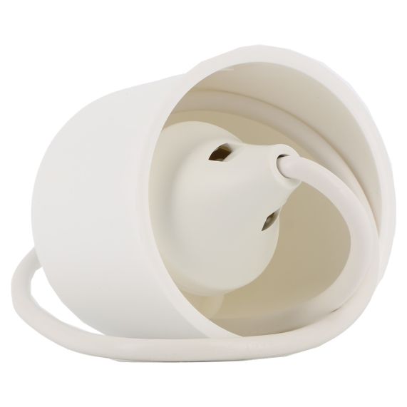 Girard Sudron Suspension E14 Blanc Av Bague De Serrage Av Cable 600mm