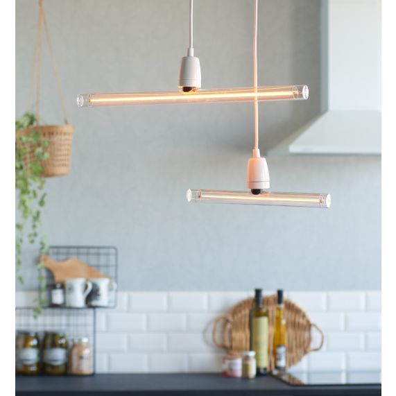 Girard Sudron Tube E27 Claire Hellis 2 8W 150lm 1800K Dim 30x300