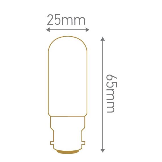 Girard Sudron Tube Machine A Coudre BA15D Claire Incandescence 15W 110lm 2750K Dim Blister