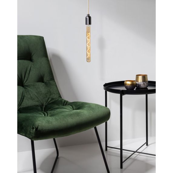 Girard Sudron Tube T30 E27 Ambrée Filament Torsade 4W 270lm 2000K Dim 30X300