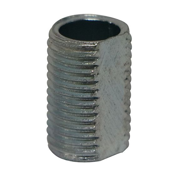 girard sudron Tubulure filetee acier zingue 10x1 av meplat L15mm