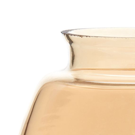 Girard Sudron Verrerie Ambree Pour Griffe D57 D140 H160mm