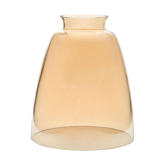 girard sudron Verrerie ambree pour griffe D57 D140 H160mm