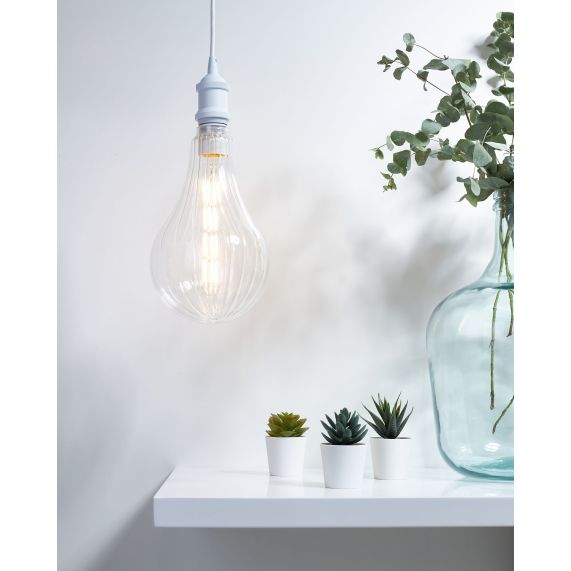 Girard Sudron Verrerie Geante E27 Claire Composite Verrerie à équiper