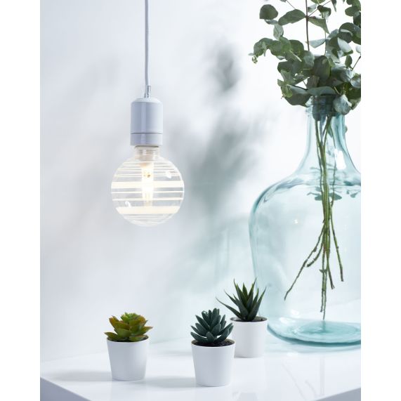 Girard Sudron Verrerie Globe Blanc Composite 31 5mm Verrerie à équiper