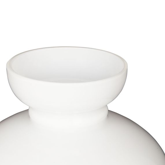 Girard Sudron Verrerie Opaline Abat-jour Triplex Vesta D144x120mm