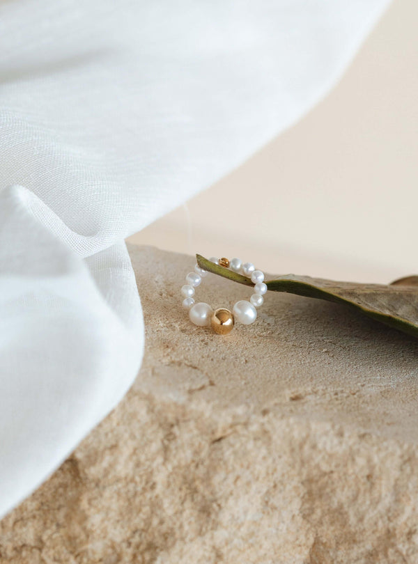Gisèl B Bague Molly En Perles