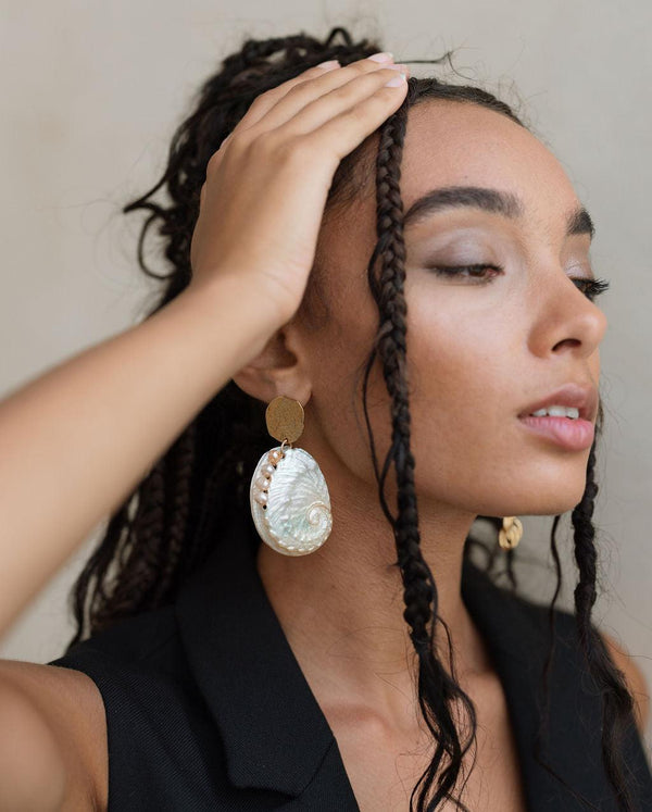 Gisèl B Boucles D'oreilles Asymétrique Harper