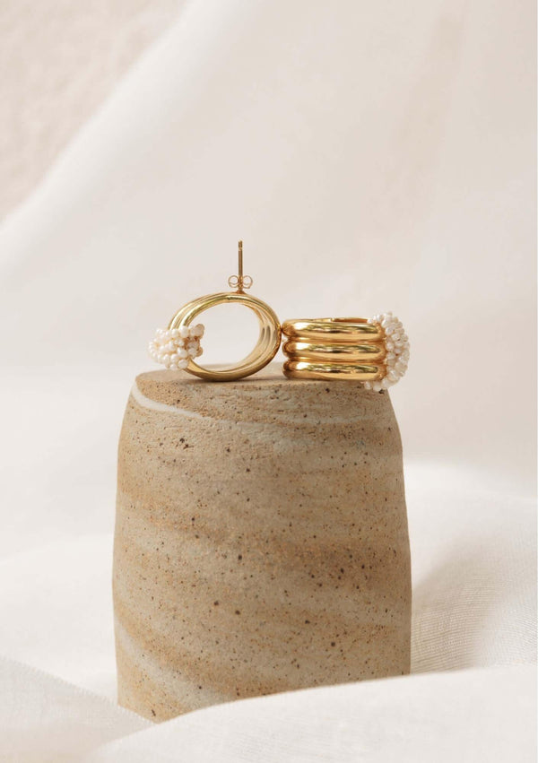Gisèl B Boucles D'oreilles Vintage Alba