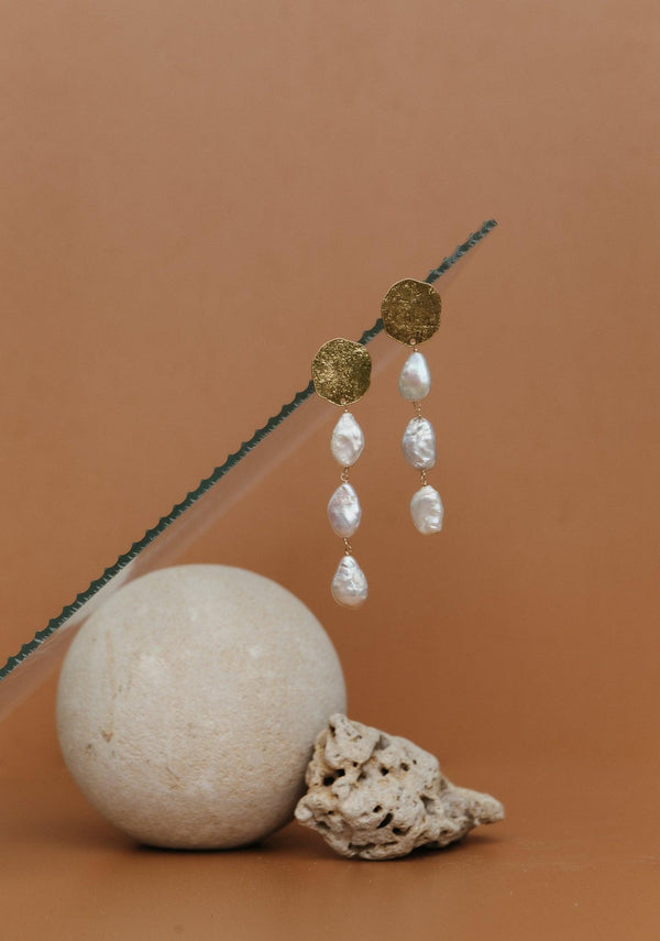 Gisèl B Boucles Rosa En Perles