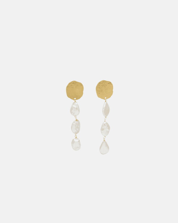 gisèl b Boucles Rosa en perles