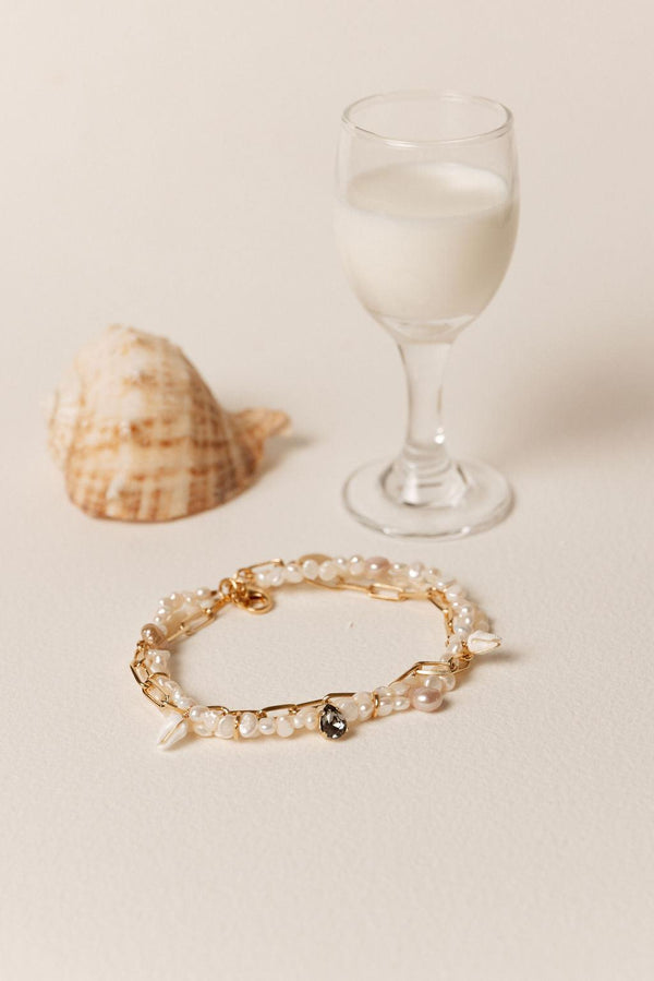 Gisèl B Bracelet Cheville Multi Rangs Sia