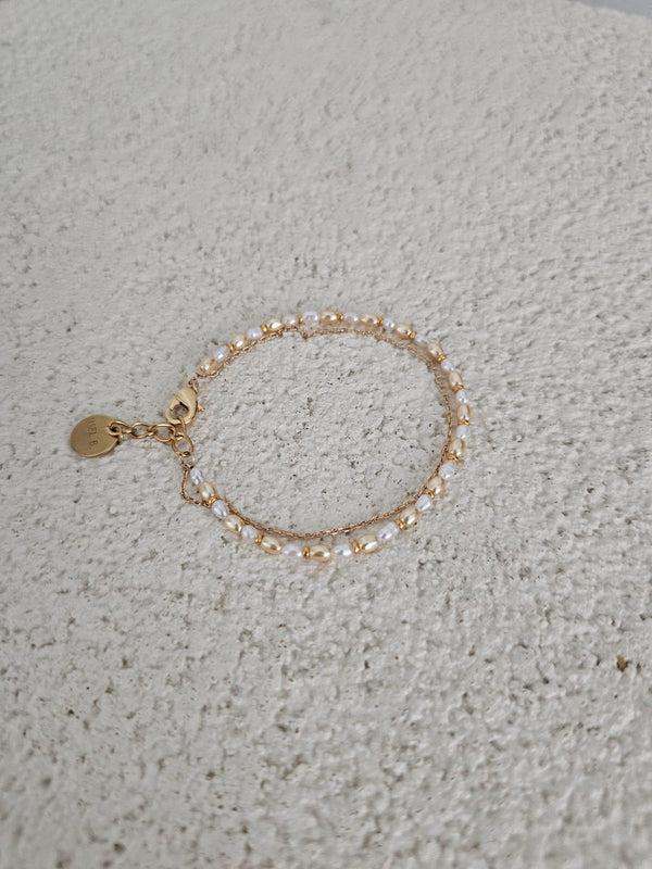 Gisèl B Bracelet Double Rangs Lauren