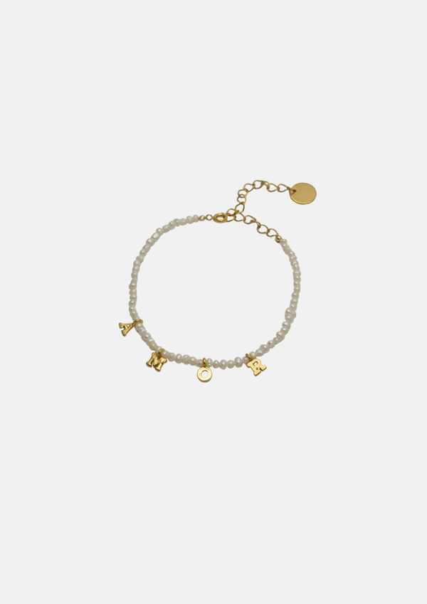Gisèl B Bracelet Rime Initiales