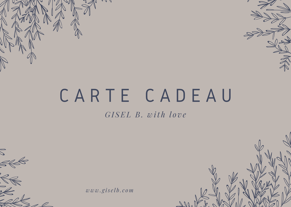 gisèl b Carte cadeau GISEL B