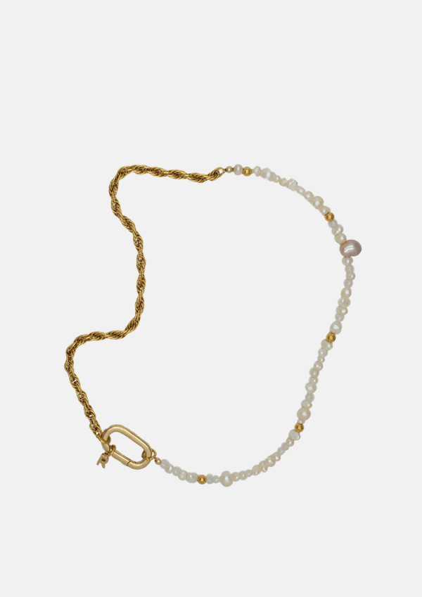 Gisèl B Collier Baya Bi-matière