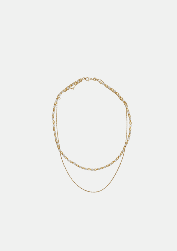 gisèl b Collier double Lauren