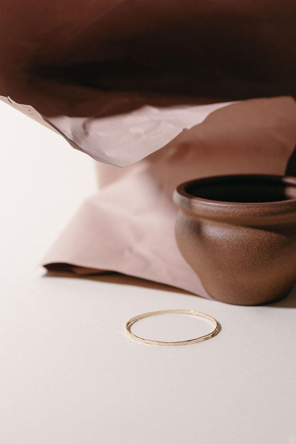 gisèl b Jonc Théa en plaqué or