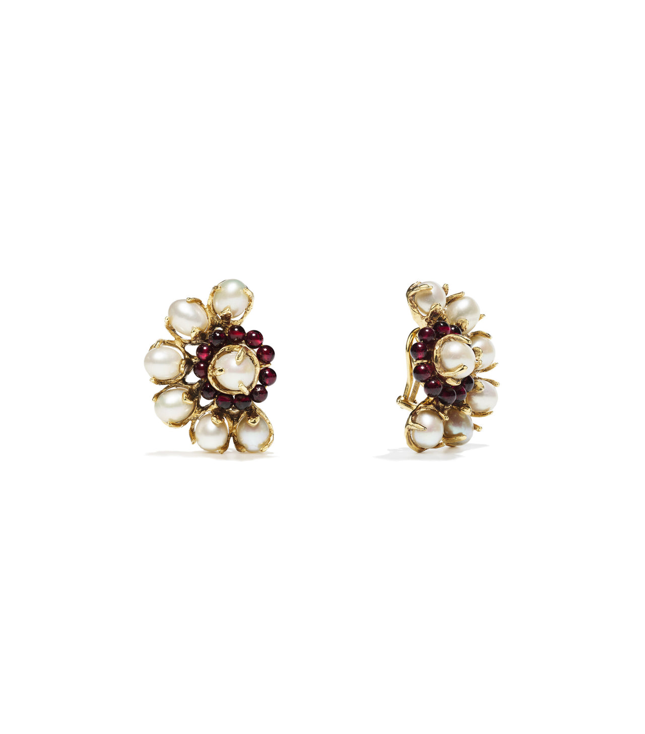 goossens paris Boucles d'oreilles Clip Perles Baroques