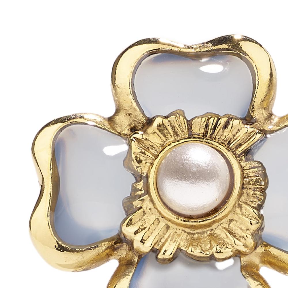 Goossens Paris Boucles D'oreilles Puces Mini Trèfle