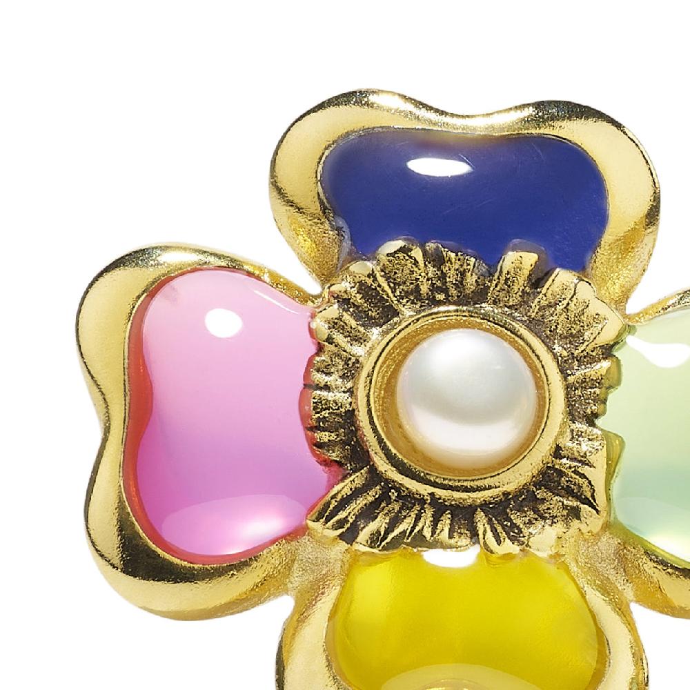 Goossens Paris Boucles D'oreilles Puces Mini Trèfle