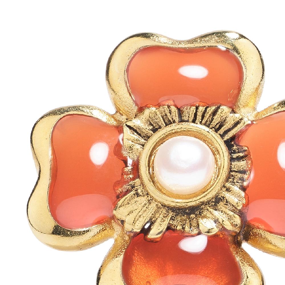 Goossens Paris Boucles D'oreilles Puces Mini Trèfle