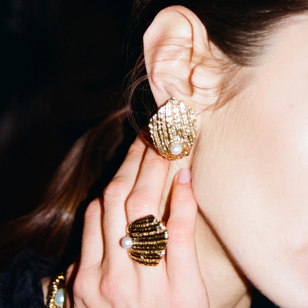 Goossens Paris Bague Coquillage Circé