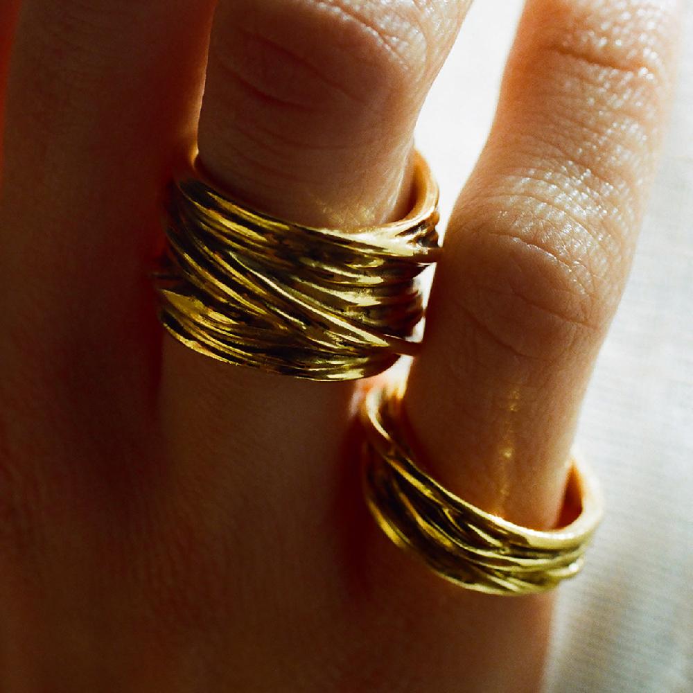 Goossens Paris Bague Large Ariane