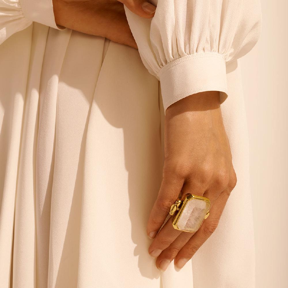 Goossens Paris Bague Large Stones