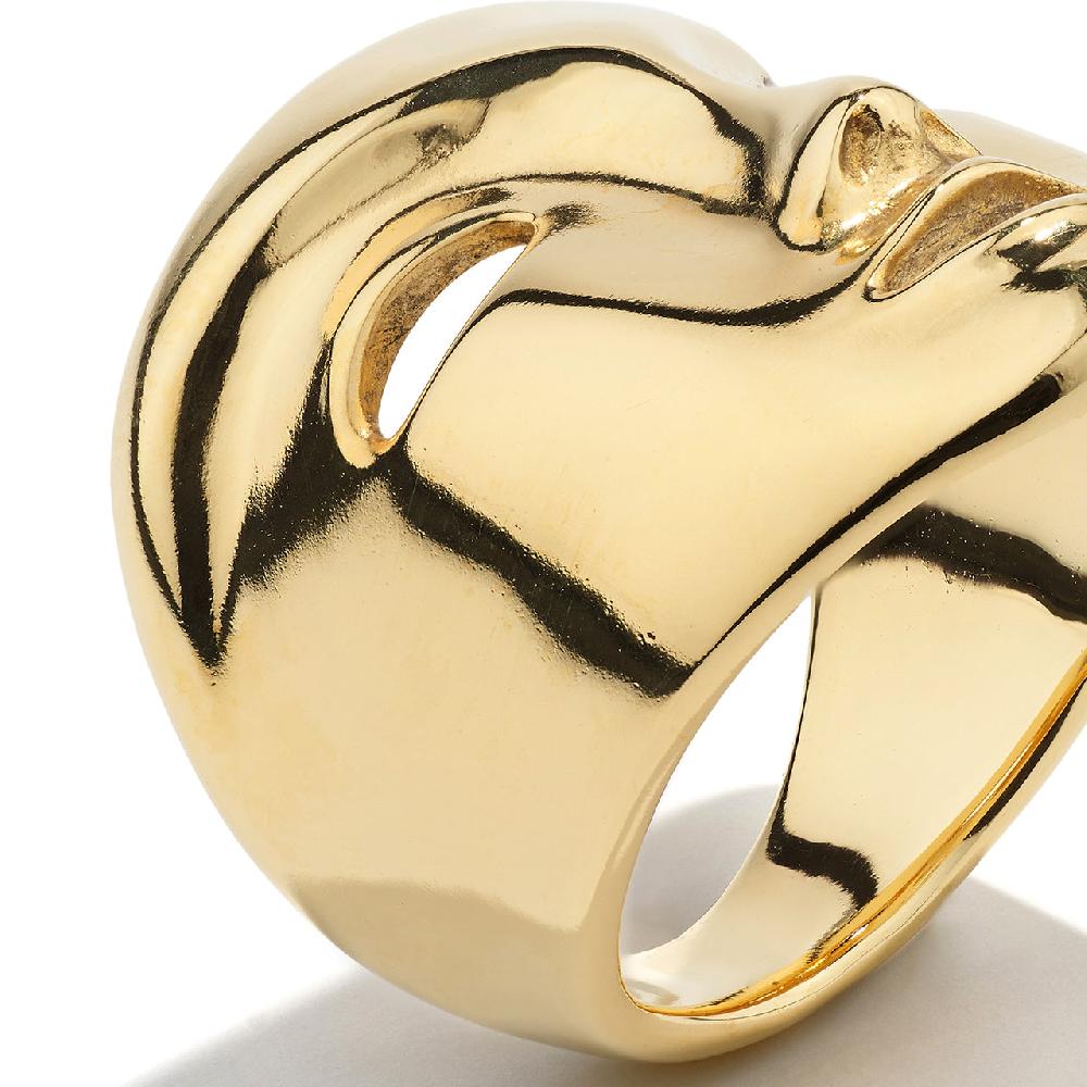 Goossens Paris Bague Masque Asymétrique Circé