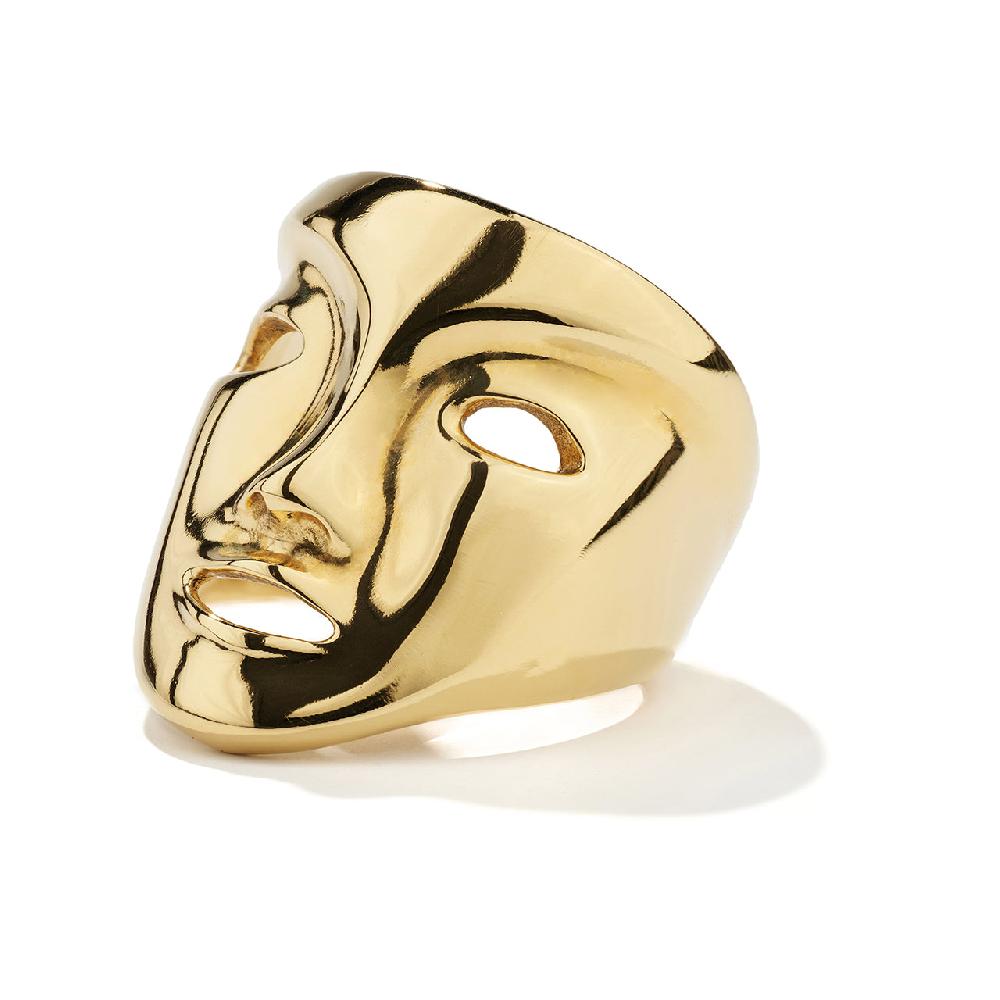 Goossens Paris Bague Masque Asymétrique Circé