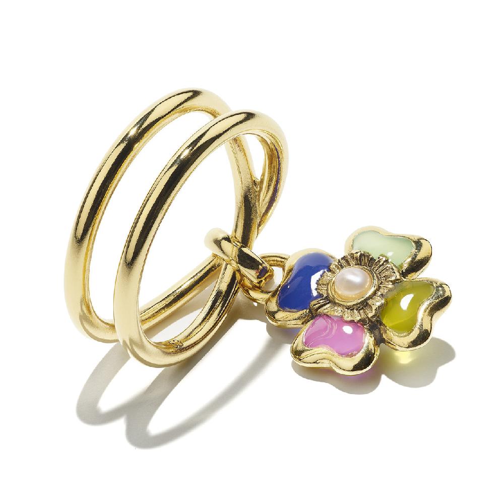 Goossens Paris Bague Mini Trèfle