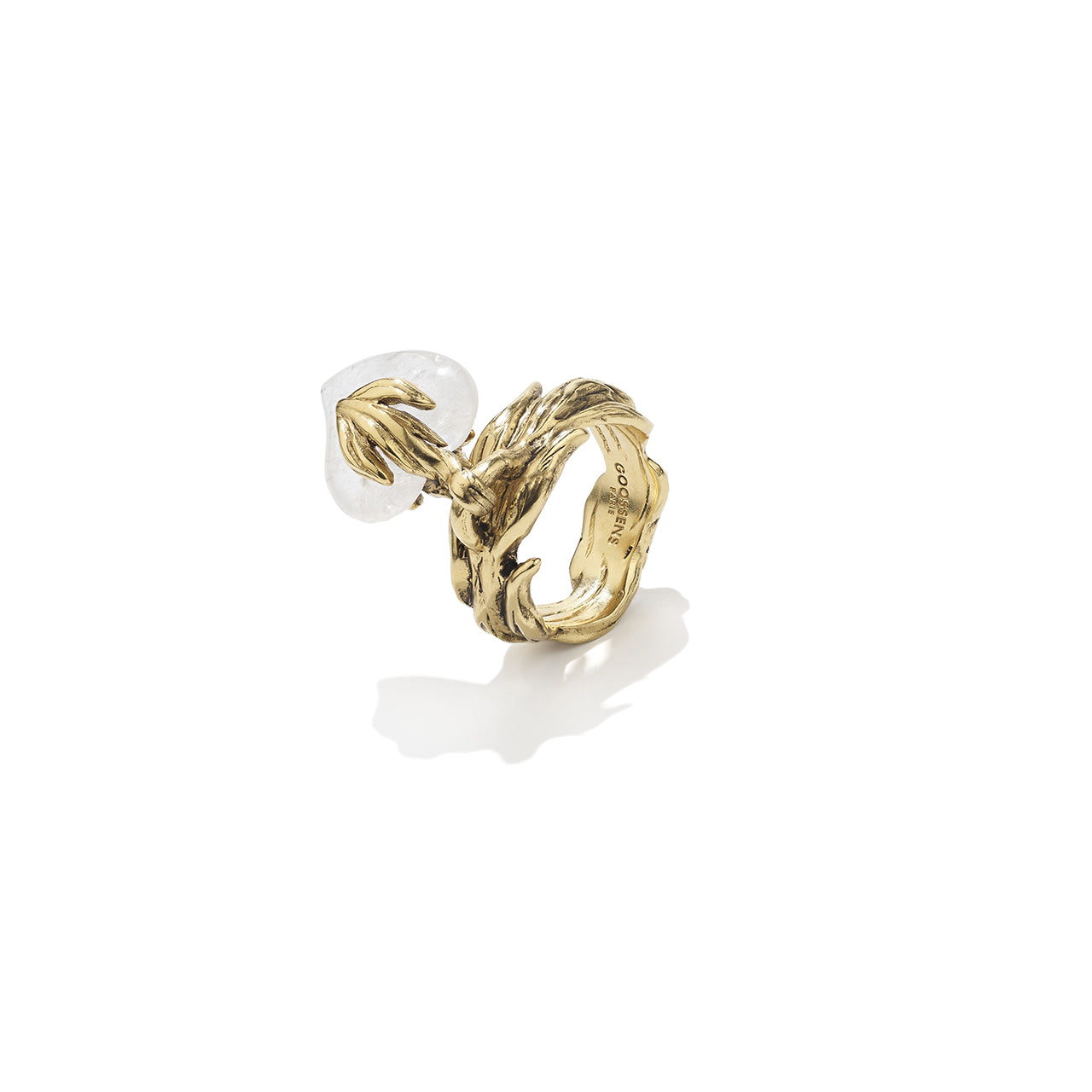 Goossens Paris Bague Mobile Cœur Précieux