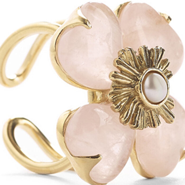 Goossens Paris Bague Trèfle