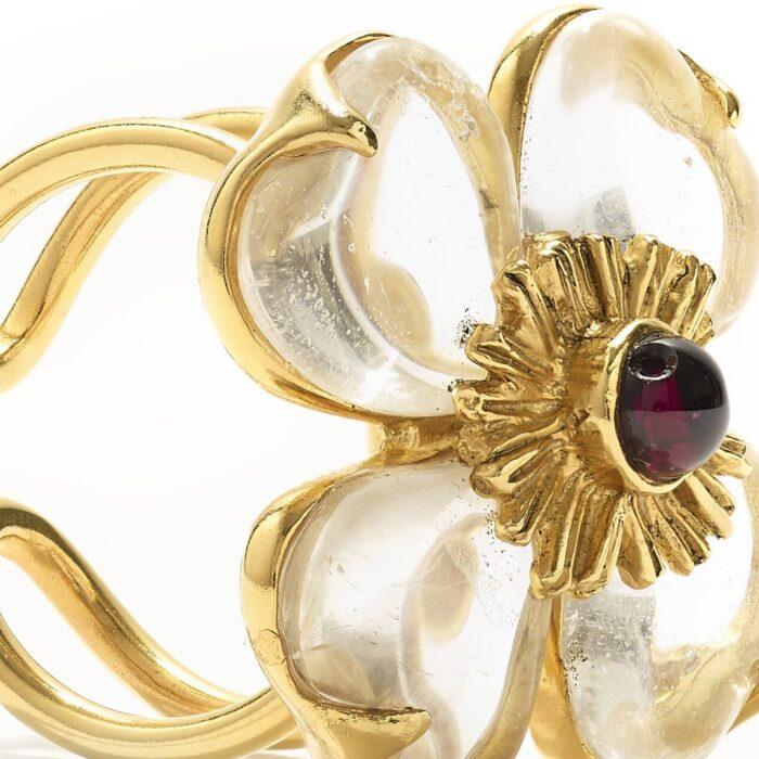 Goossens Paris Bague Trèfle