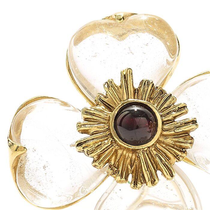 Goossens Paris Boucles D'oreilles Clip Trèfle