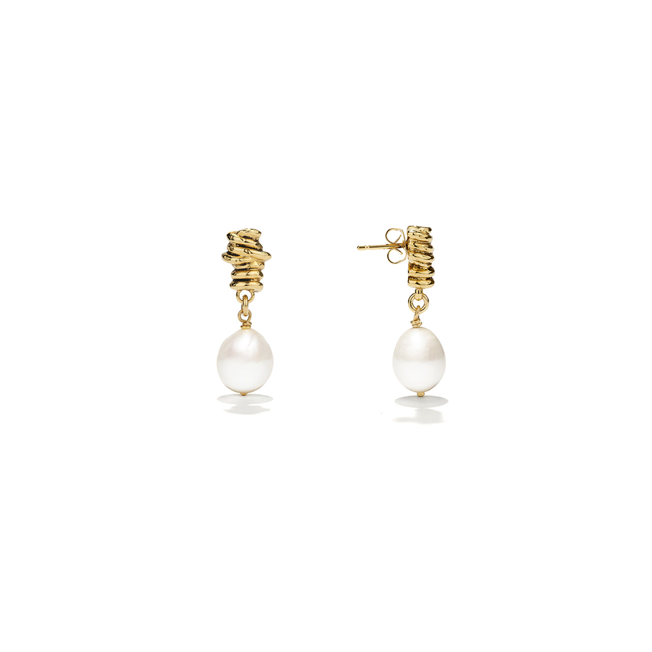 goossens paris Boucles d'oreilles Perles Ariane