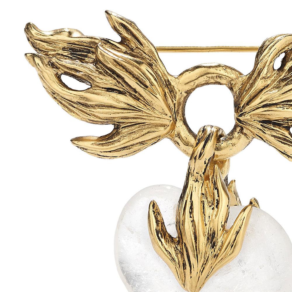 Goossens Paris Broche Cœur Précieux